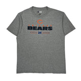 Chicago Bears N.F.L. Team Apparel T-Shirt - Large Grey Cotton Blend