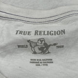 True Religion Graphic T-Shirt - 2XL Navy Cotton