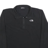 THE NORTH FACE Mens Black Plain Pullover Jumper Crew Neck Regular L Mountain