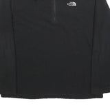 THE NORTH FACE Mens Black Plain Pullover Jumper Crew Neck Regular L Mountain