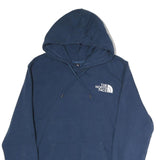THE NORTH FACE Mens Blue Hoodie M Cotton Pullover Drawstring