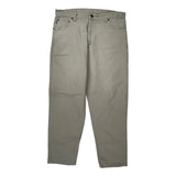 Carhartt Carpenter Trousers - 36W 29L Beige Cotton