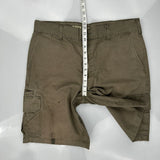 Dickies Cargo Shorts - 36W 9L Brown Cotton
