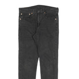 LEVI'S 515 Mens Jeans Black Slim Skinny Denim Medium W32 L32 Slim Fit Zip