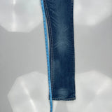 Zenim Boot Cut Jeans - 28W UK 6 Blue Cotton