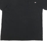 DICKIES Mens Black Pocket T-Shirt XL Short Sleeve Crew Neck Workwear Casual