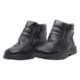 GALLUS Ankle Boots Black Leather Mens UK 7