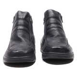 GALLUS Ankle Boots Black Leather Mens UK 7