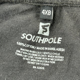 Southpole T-Shirt - 4XL Black Cotton