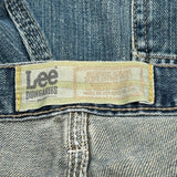 Lee Carpenter Shorts - 33W 12L Blue Denim