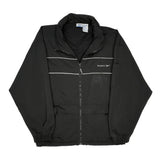 Reebok Windbreaker - XL Black Nylon