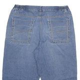 Mens Blue Casual Cotton Blend Denim Style Shorts 2XL W34 Comfortable Fit