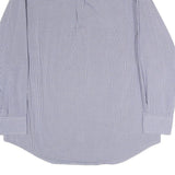 LAUREN RALPH LAUREN Mens Blue Check Shirt L Cotton Long Sleeve Classic Fit