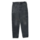 550 Levis Jeans - 32W 29L Black Denim