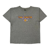 Los Angeles Lakers Nike Graphic T-Shirt - Medium Gray Cotton