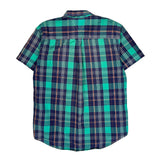 Tommy Hilfiger Checked Short Sleeve Shirt - XL Multicoloured Cotton