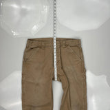 Carhartt Carpenter Pants - 33W 31L Khaki Cotton