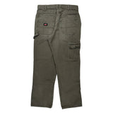 Dickies Carpenter Trousers - 32W 30L Grey Cotton