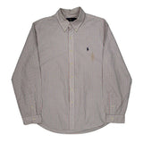 Ralph Lauren Checked Shirt - XL Blue Cotton