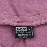 Polo By Ralph Lauren T-Shirt - Large Purple Cotton