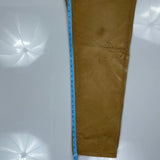 Dickies Double Knee Carpenter Trousers - 34W 34L Brown Cotton