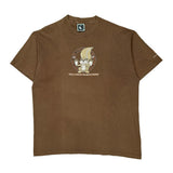 Hawaii Unbranded Cartoon T-Shirt - XL Brown Cotton