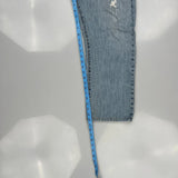 501 Levis Jeans - 36W 26L Light Wash Cotton