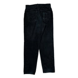 550 Levis Cord Trousers - 30″ Waist Black Cotton