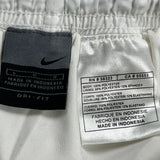 Nike Tennis Shorts - Large White Polyester