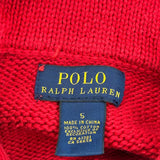 Age 5 Polo By Ralph Lauren Sweater - Small Red Cotton