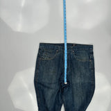 Rocawear Graphic Jeans - 36W 32L Blue Cotton