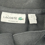 Lacoste Polo Shirt - 4XL Black Cotton