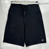 Dickies Chino Shorts - 31W 10L Black Cotton Blend