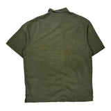 Quiksilver Short Sleeve Shirt - XL Green Cotton