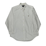 Ralph Lauren Shirt - Large White Cotton