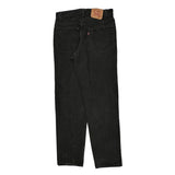 Made In USA Levis 550 Jeans - 33W 34L Black Cotton