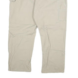 DICKIES Mens Jeans Beige Regular Straight Cotton Blend Zip W48 L30 Workwear
