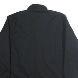 WRANGLER Mens Black Cotton Blend Button Jacket XL Shirt Style Classic Fit