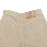 MODA INTL Womens Shorts Beige Casual XS W26 Cotton Comfort Fit