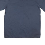 DICKIES Mens Blue Shirt XL Workwear Cotton Blend Button Pocket Casual