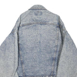 LEVI'S Mens Blue Button Denim Jacket M Cotton Blend Classic Regular Fit Casual