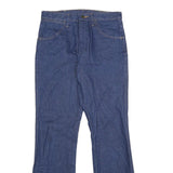WRANGLER Mens Jeans Blue Regular Straight Denim Medium W30 L32 Classic Fit Zip