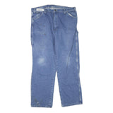 DICKIES Mens Blue Regular Fit Straight Leg Denim W40 L32 Utility Workwear Jeans