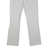 CHAPS Womens Jeans Grey Regular Straight Denim Light W32 L31 Classic Style Zip