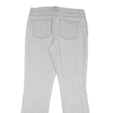 CHAPS Womens Jeans Grey Regular Straight Denim Light W32 L31 Classic Style Zip