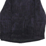 WOOLRICH Womens Black Knit Polyester Full Zip Jacket L Fleece Patterned