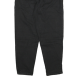 HIS Womens Jeans Black Relaxed Tapered Denim Medium W28 L27 Stylish Casual Wear