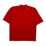 Nike T-Shirt - Medium Red Polyester