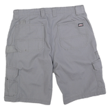 DICKIES Mens Shorts Grey Cargo M W32 Workwear Cotton Blend Utility