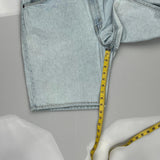 Orange Tab 550, Relaxed Fit Levis Denim Shorts - 36W 9L Light Wash Denim